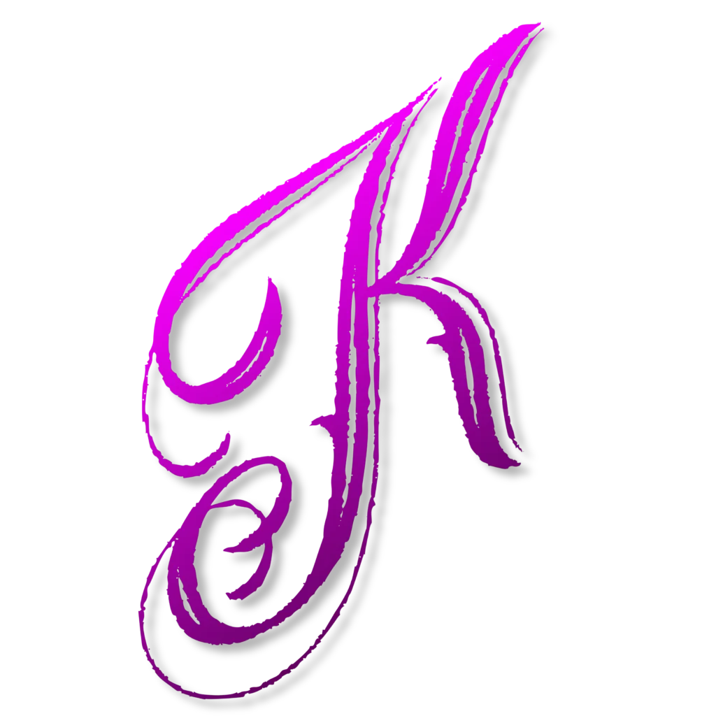 Fancy k alphabet PNG image | Pngmark
