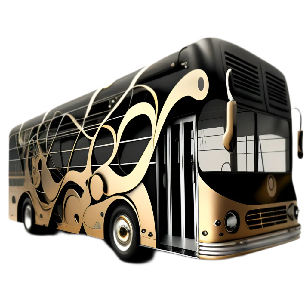 Black stylish design bus PNG image - PNG Mark: free HQ png images ...