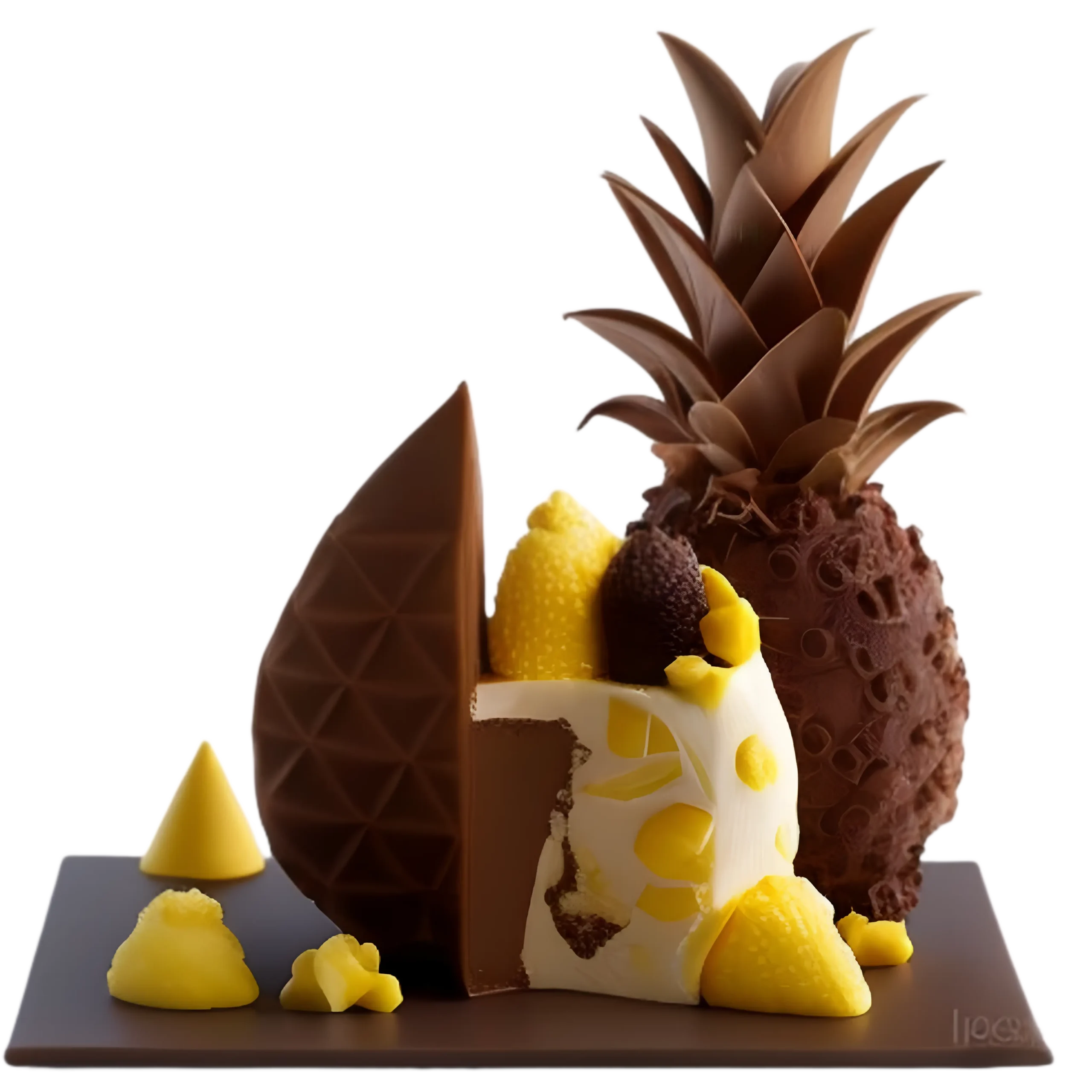 Cartoon Pineapple Cake Illustration PNG Images | PSD Free Download - Pikbest